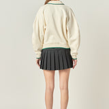 Polo Sweatshirt- Damaged