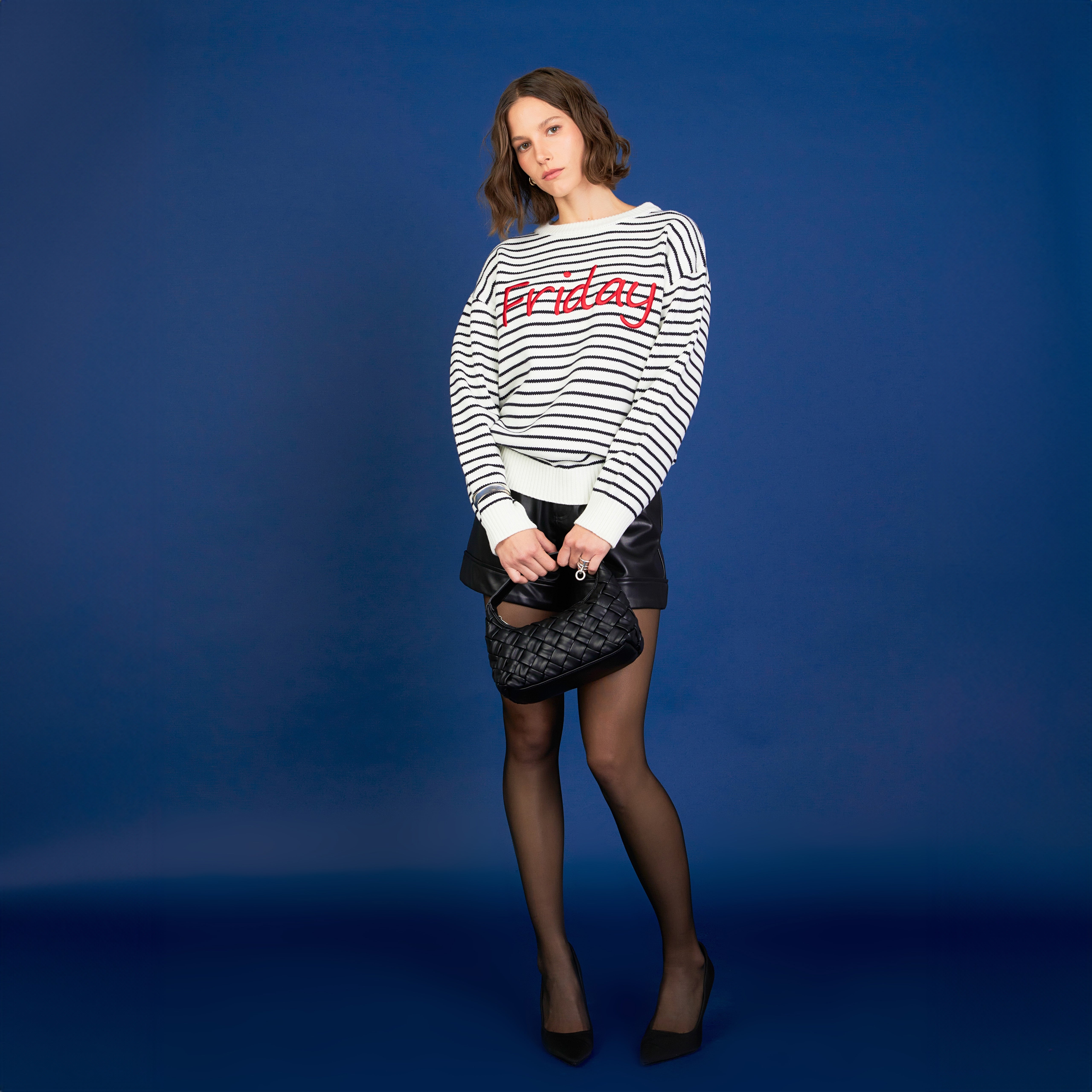 Lettering Sweater - English Factory