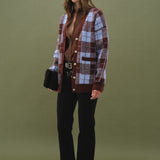 Check Cardigan