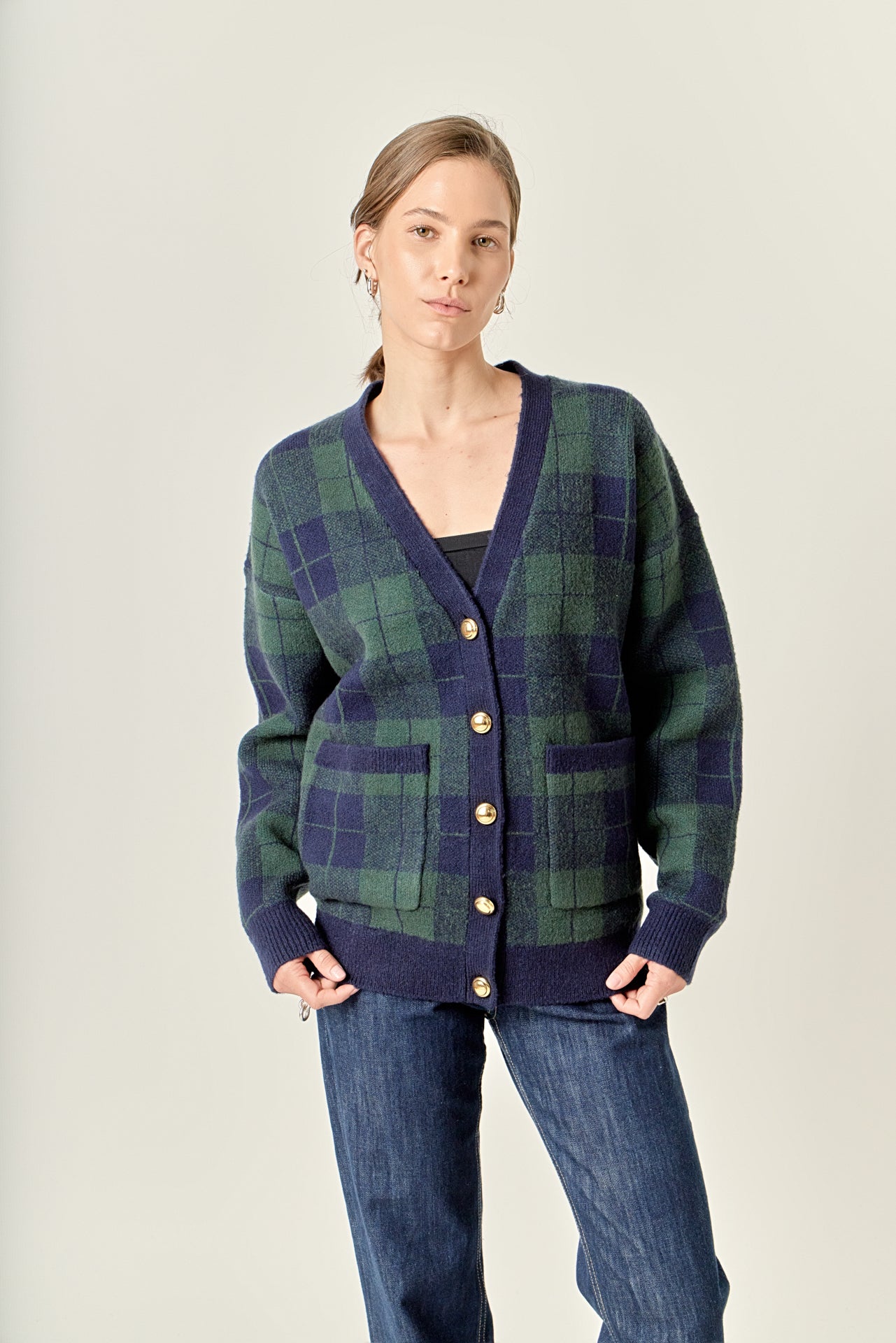 トップス N.HOOLYWOOD for Ameri CHECK CARDIGAN SAYO | N.HOOLYWOOD FOR AMERI CHECK CARDIGAN 人気の予感ですお早めに