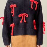 Bow Detailed Knit