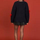 Bow Detailed Knit