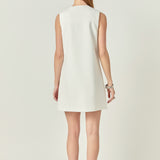 Eyelet Mini Dress