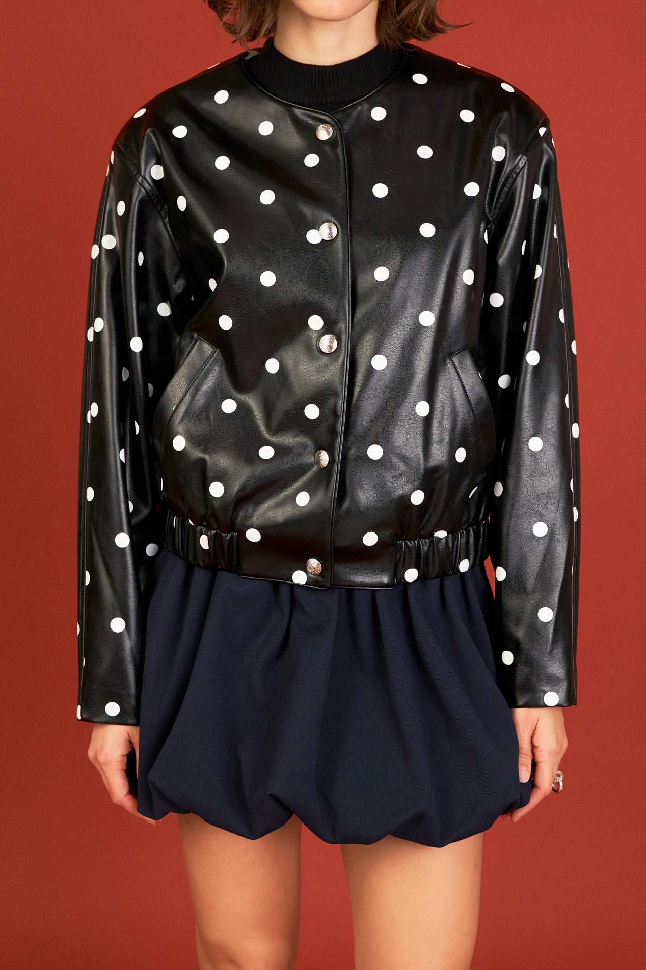 ジャケット・アウター everyone polka-dot 3layer Jacket L 1LDK SELECT - everyone polka-dot 3layer Jacket Lサイズの通販 by