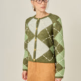 Argyle Cardigan