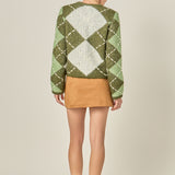 Argyle Cardigan