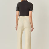 Cable Knit Long Pants