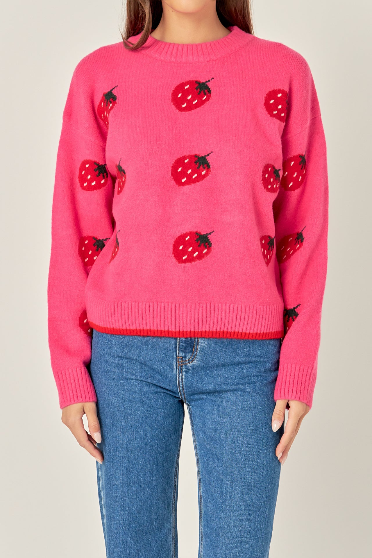 売れ筋商品|||トミー ヒルフィガー ニット&セーター レディース アウター STITCH BOAT SWEATER - Jumper - classic pink pink Knitwear CO JERSEY STITCH BOAT-NK SWEATER Tommy
