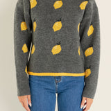 Lemon Crew Neck Knit