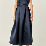 Sleeveless Flared Midi Dress