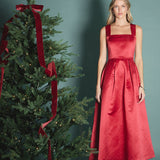 Sleeveless Flared Midi Dress