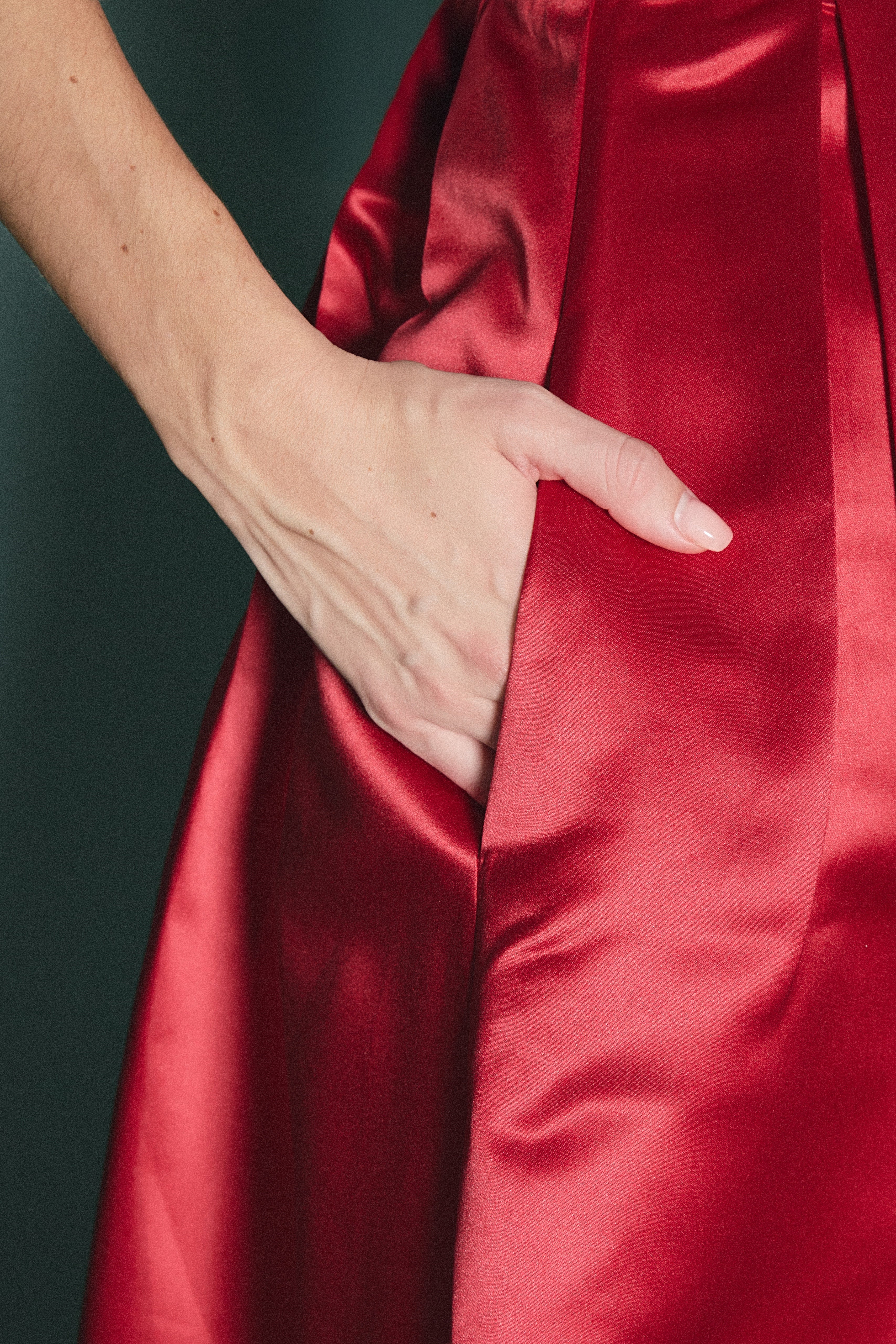 english factory red dress English Factory