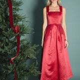 Sleeveless Flared Midi Dress