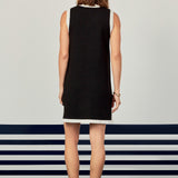 Color Block Knit Mini Dress
