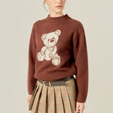 Olivia Teddy Bear Knit