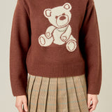 Olivia Teddy Bear Knit