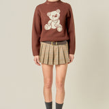 Olivia Teddy Bear Knit
