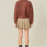 Olivia Teddy Bear Knit