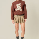 Olivia Teddy Bear Knit