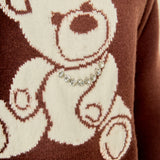 Olivia Teddy Bear Knit