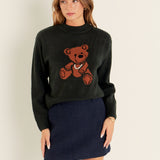 Teddy Bear Logo Knit