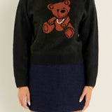 Teddy Bear Logo Knit