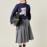 Olivia Teddy Bear Knit