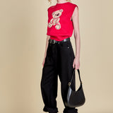 Teddy Bear Knit Vest
