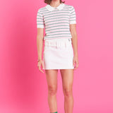 Stripe Knit Top