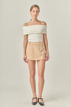 Low Rise Mini Skort