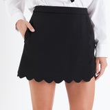 Scallop Skort