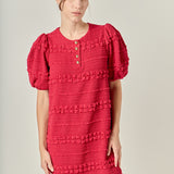 Smocked Mini Dress