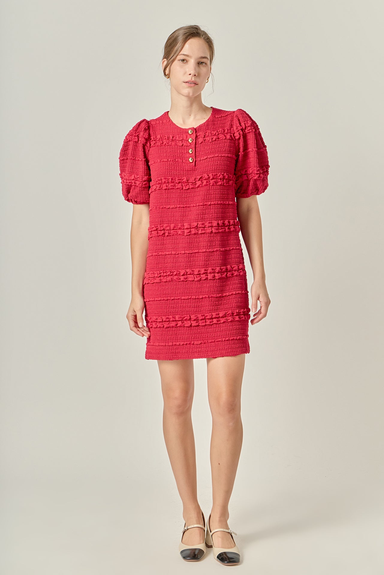 Smocked Mini Dress