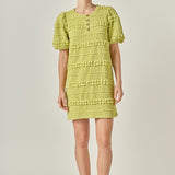 Smocked Mini Dress
