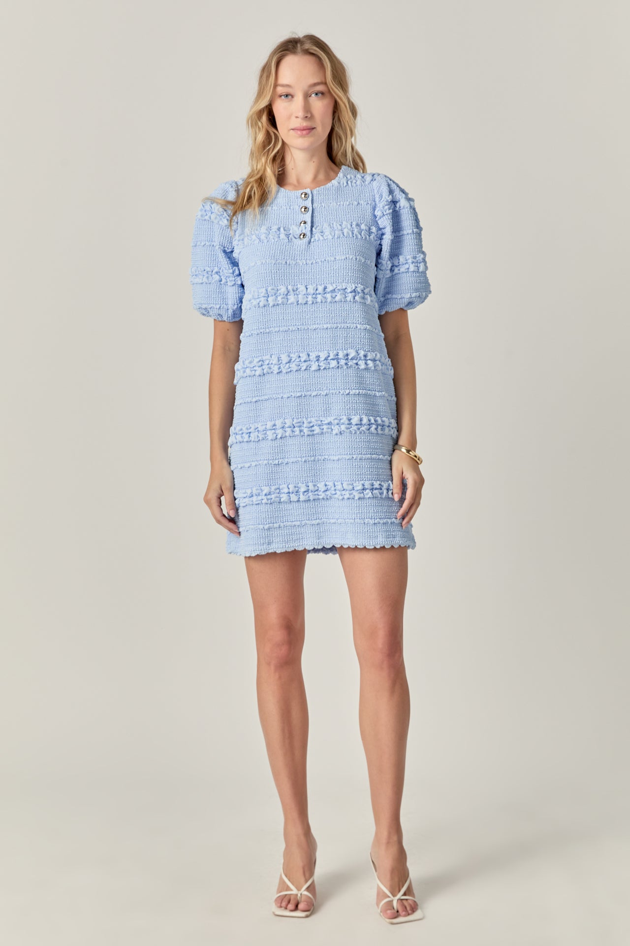 mini scallop ブークレトップス Scallop Mini Dress – English Factory