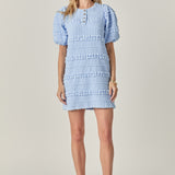 Smocked Mini Dress