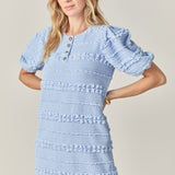 Smocked Mini Dress