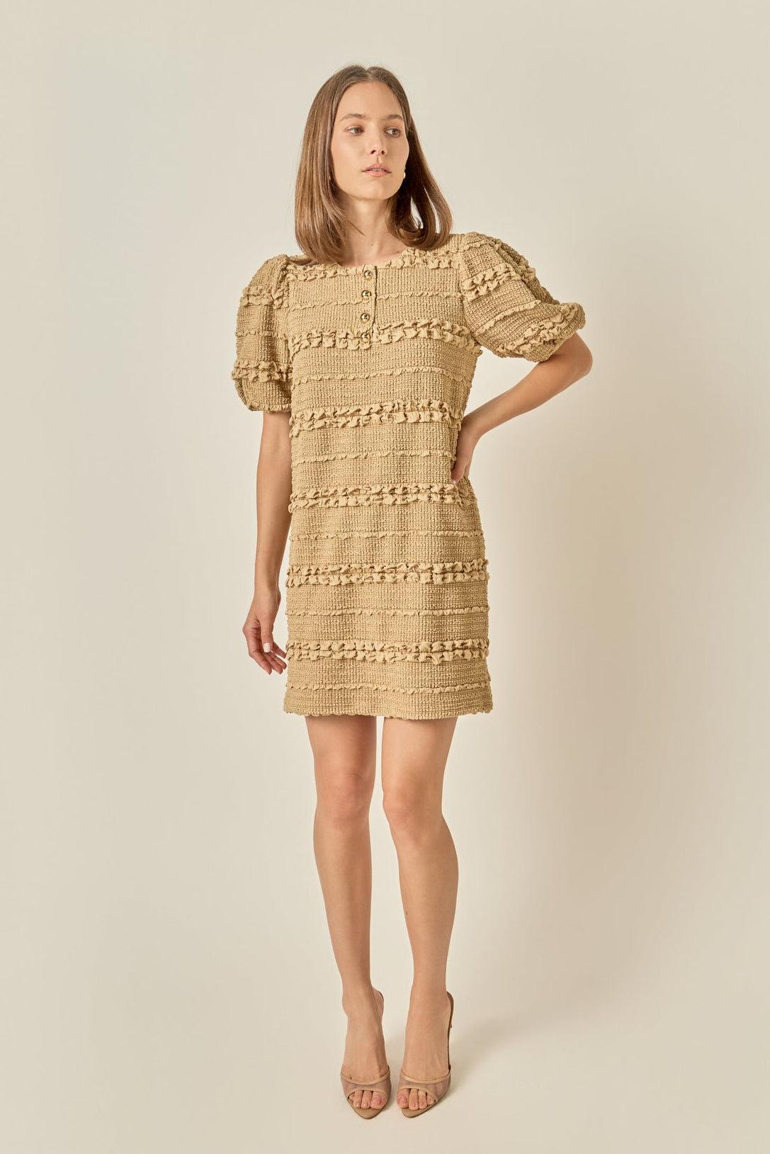 Smocked Mini Dress