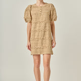 Smocked Mini Dress