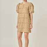 Smocked Mini Dress