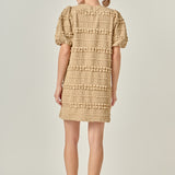 Smocked Mini Dress