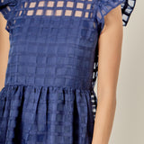 Organza Midi Dress