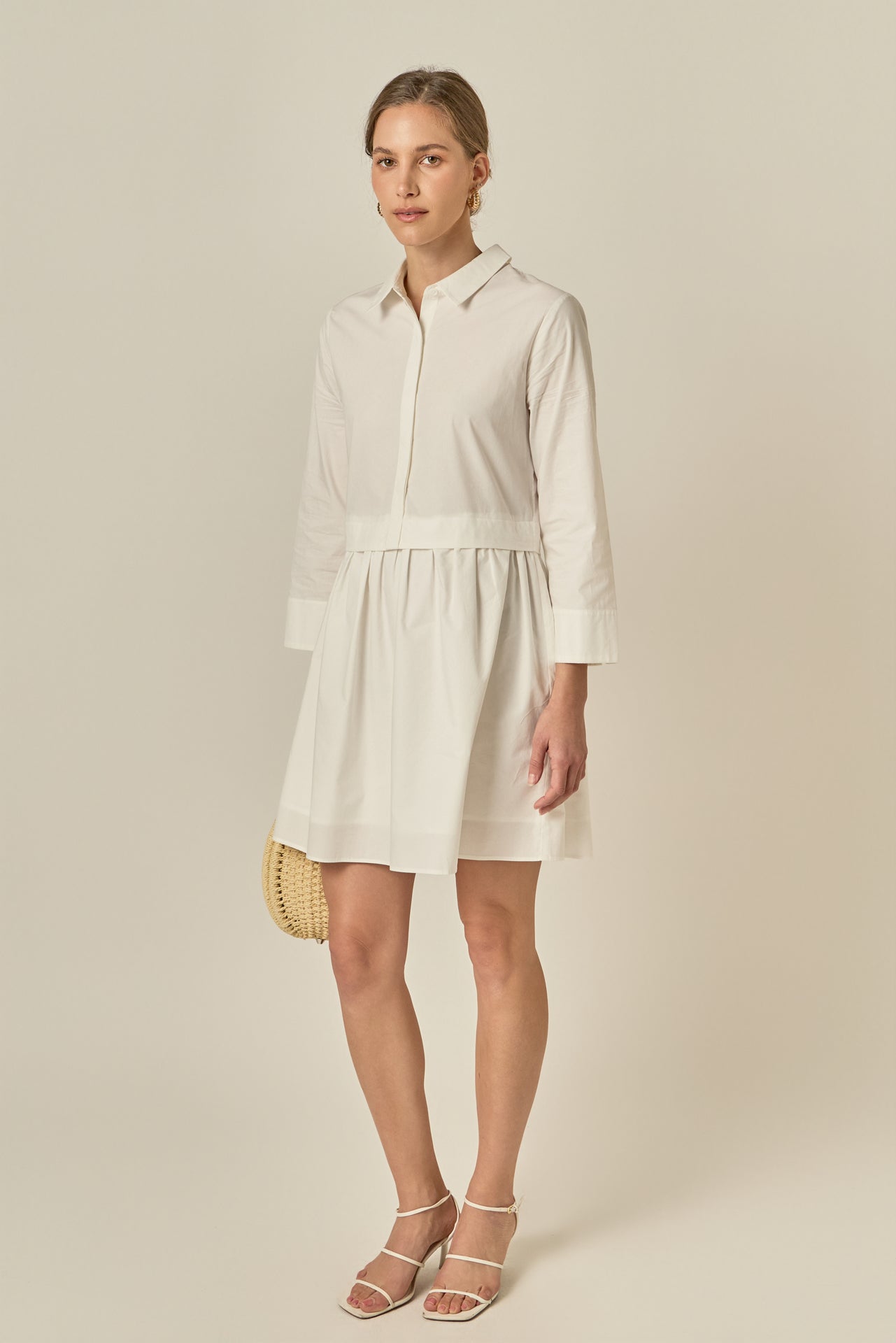 Mini Shirt Dress – English Factory
