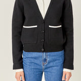 Scallop Varsity Cardigan