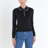 Scallop Poly Knit