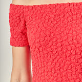 Textured Midi Dress