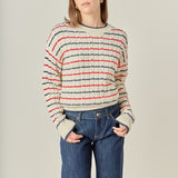 Stripe Cable Knit