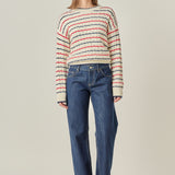 Stripe Cable Knit