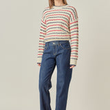 Stripe Cable Knit