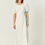 Anne Colorblock Midi Dress